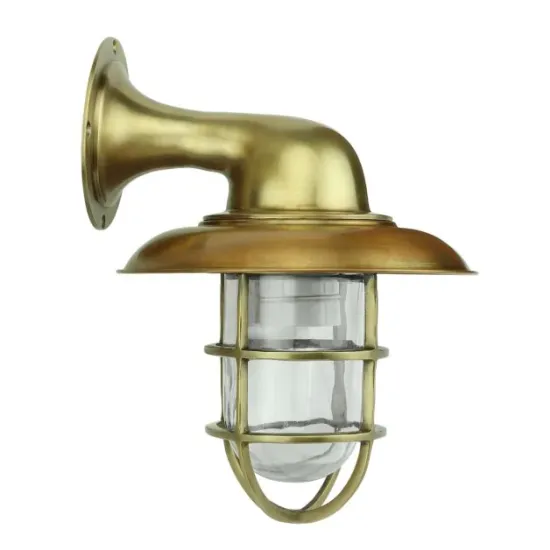 Boot Wandlamp Harbour Brons 28 cm