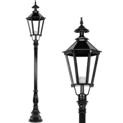 Lantaarn op Paal Baambrugge XL 235 cm Lantaarn op Paal Baambrugge XL 235 cm