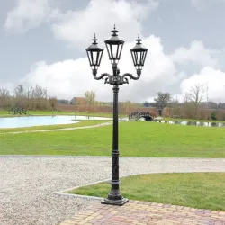 Lantaarnpaal Jaren 30 Exloo 3 Lichts 253 cm Lantaarnpaal Jaren 30 Exloo 3 Lichts 253 cm