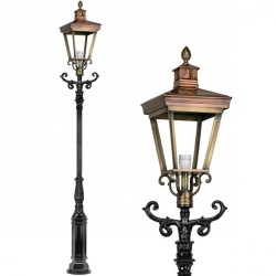 Straatlamp Antiek Hoogvliet Brons 320 cm Straatlamp Antiek Hoogvliet Brons 320 cm