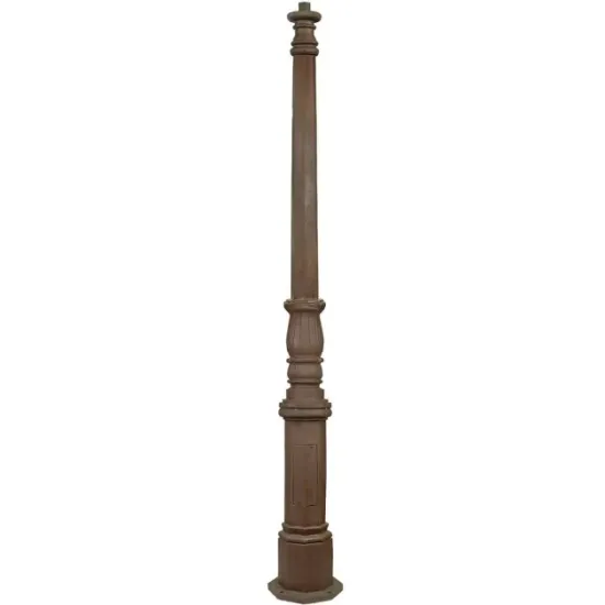 Losse Lantaarnmast Gietijzer M03G 223 cm
