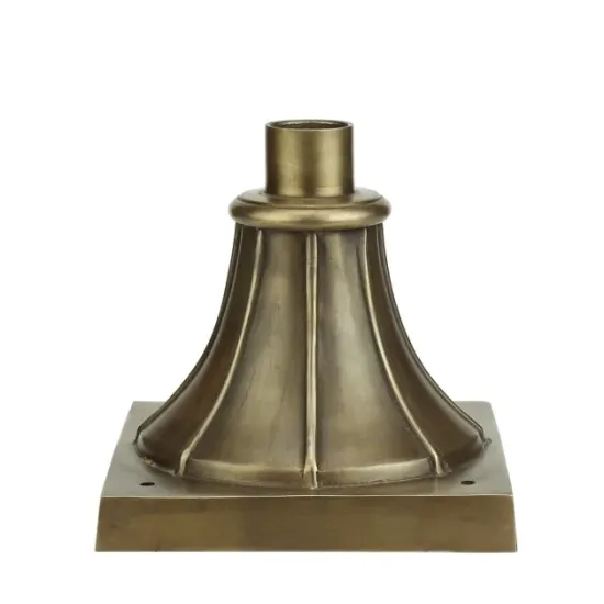 Losse Sokkelpaal M20BR Brons 16 cm