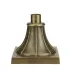 Losse Sokkelpaal M20BR Brons 16 cm